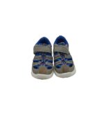 Adidasi copii Baren-Schuhe, 23, piele intoarsa, imitatie de piele, material textil, gri - imagine 3