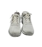 Adidasi dama Skechers, 40, material textil, alb - imagine 3