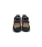 Adidasi copii Elefanten, 23, material textil, negru bej - imagine 3
