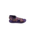 Sandale copii 28, material textil, mov