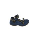 Sandale copii Teva, 30, material textil, albastru galben