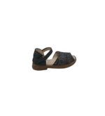 Sandale copii Infinity, 25, imitatie de piele, negru