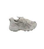 Adidasi copii Asics, 37, imitatie de piele, material textil, alb gri