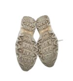Adidasi copii Asics, 37, imitatie de piele, material textil, alb gri - imagine 5
