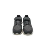 Adidasi copii Adidas, 25, imitatie de piele, material textil, negru - imagine 3