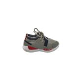 Adidasi copii 29, imitatie de piele, material textil, gri