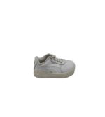 Adidasi copii Puma, 20, imitatie de piele, piele, alb