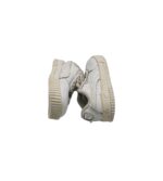 Adidasi copii Puma, 20, imitatie de piele, piele, alb - imagine 4
