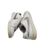 Adidasi dama Nike, 39, imitatie de piele, piele, alb - imagine 4