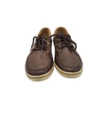 Tenisi barbati  Adidas, 41, piele, maro - imagine 3