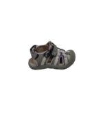Sandale copii 25, imitatie de piele, gri