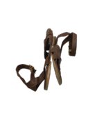 Sandale dama Coty Noir, 39, piele, maro - imagine 4