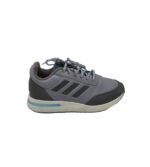 Adidasi dama Adidas, 39, imitatie de piele, gri negru