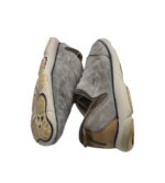 Adidasi barbati Geox, 45, piele intoarsa, gri - imagine 4