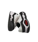 Adidasi barbati Fila, 42, imitatie de piele, material textil, alb negru - imagine 4