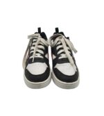Adidasi copii Reebok, 35, imitatie de piele, alb negru - imagine 3