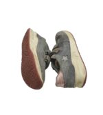 Adidasi copii Superfit, 27, piele intoarsa, gri - imagine 4