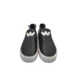 Espadrile copii 30, imitatie de piele, negru - imagine 3
