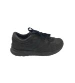 Adidasi barbati Geox, 41, piele intoarsa, piele, negru