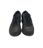 Adidasi barbati Geox, 41, piele intoarsa, piele, negru - imagine 3