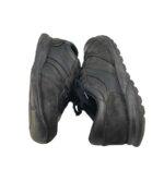 Adidasi barbati Geox, 41, piele intoarsa, piele, negru - imagine 4