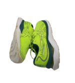 Adidasi barbati Asics, 42, material textil, galben - imagine 4
