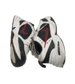 Adidasi barbati Nike, 44, material textil, piele, alb negru - imagine 4