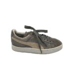 Adidasi dama Puma, 39, piele intoarsa, gri