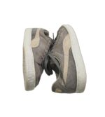 Adidasi dama Puma, 39, piele intoarsa, gri - imagine 4