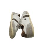 Adidasi barbati Lacoste, 44.5, piele intoarsa, piele, alb gri - imagine 4