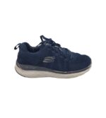 Adidasi barbati Skechers, 44, material textil, bleumarin