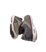 Adidasi dama Reebok, 40, material textil, piele, gri - imagine 4
