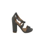 Sandale dama My♥U, 35, material textil, gri