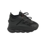 Adidasi dama 40, imitatie de piele, material textil, negru