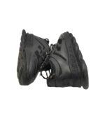 Adidasi dama 40, imitatie de piele, material textil, negru - imagine 4