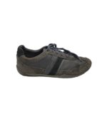 Adidasi barbati Geox, 45, piele intoarsa, piele, gri
