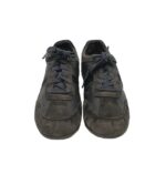 Adidasi barbati Geox, 45, piele intoarsa, piele, gri - imagine 3