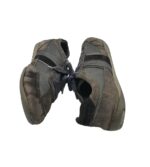 Adidasi barbati Geox, 45, piele intoarsa, piele, gri - imagine 4