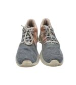 Adidasi dama Nike, 40, material textil, alb negru - imagine 3