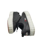 Adidasi dama Fila, 40, imitatie de piele, negru - imagine 4