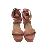 Sandale dama My♥U 40, material textil, roz - imagine 3
