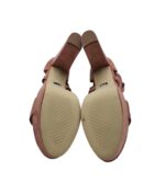 Sandale dama My♥U 40, material textil, roz - imagine 5