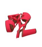 Sandale dama My♥U 37, imitatie de piele, roz - imagine 4
