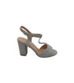 Sandale dama My♥U , imitatie de piele, gri