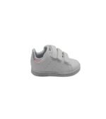 Adidasi copii Adidas Stan Smith Cfl, imitatie de piele, alb