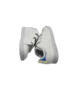 Adidasi copii Adidas Stan Smith Cfl, imitatie de piele, alb - imagine 4