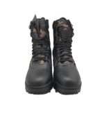 Ghete barbati Brandit Defense Boots, 46, piele , material textil, negru - imagine 3