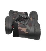 Ghete barbati Brandit Defense Boots, 46, piele , material textil, negru - imagine 4