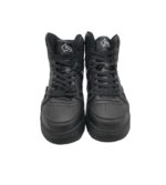 Adidasi barbati Troop, imitatie de piele, negru - imagine 3
