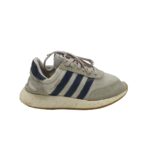 Adidasi barbati Adidas, 44, piele intoarsa, material textil, gri